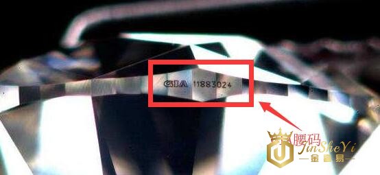 GIA钻石腰码示意图