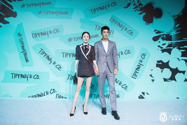 蒂芙尼品牌挚爱大使杜江、霍思燕夫妇出席Tiffany Paper Flowers&trade;花韵系列作品发布派对