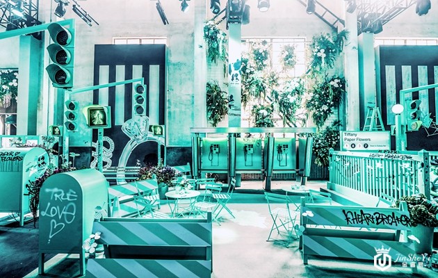 Tiffany & Co. 蒂芙尼Paper Flowers&trade;花韵系列作品发布派对现场