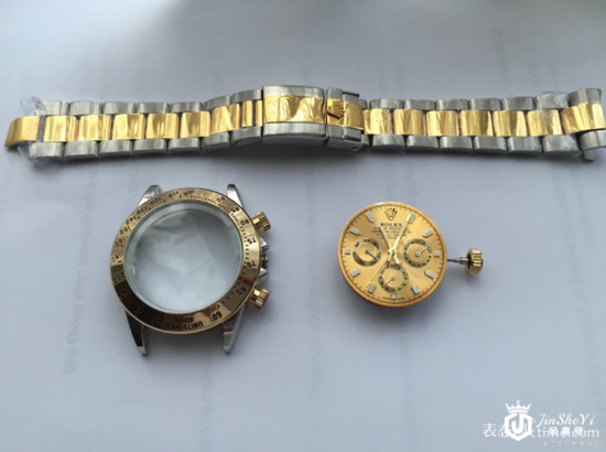 被拆解下来进行再加工的劳力士