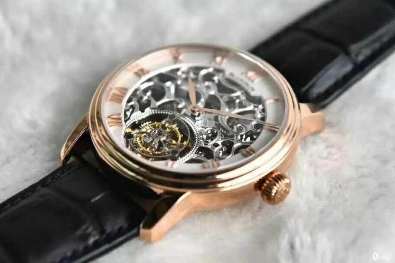 宝珀\宝珀巨匠镂空陀飞轮玫瑰金