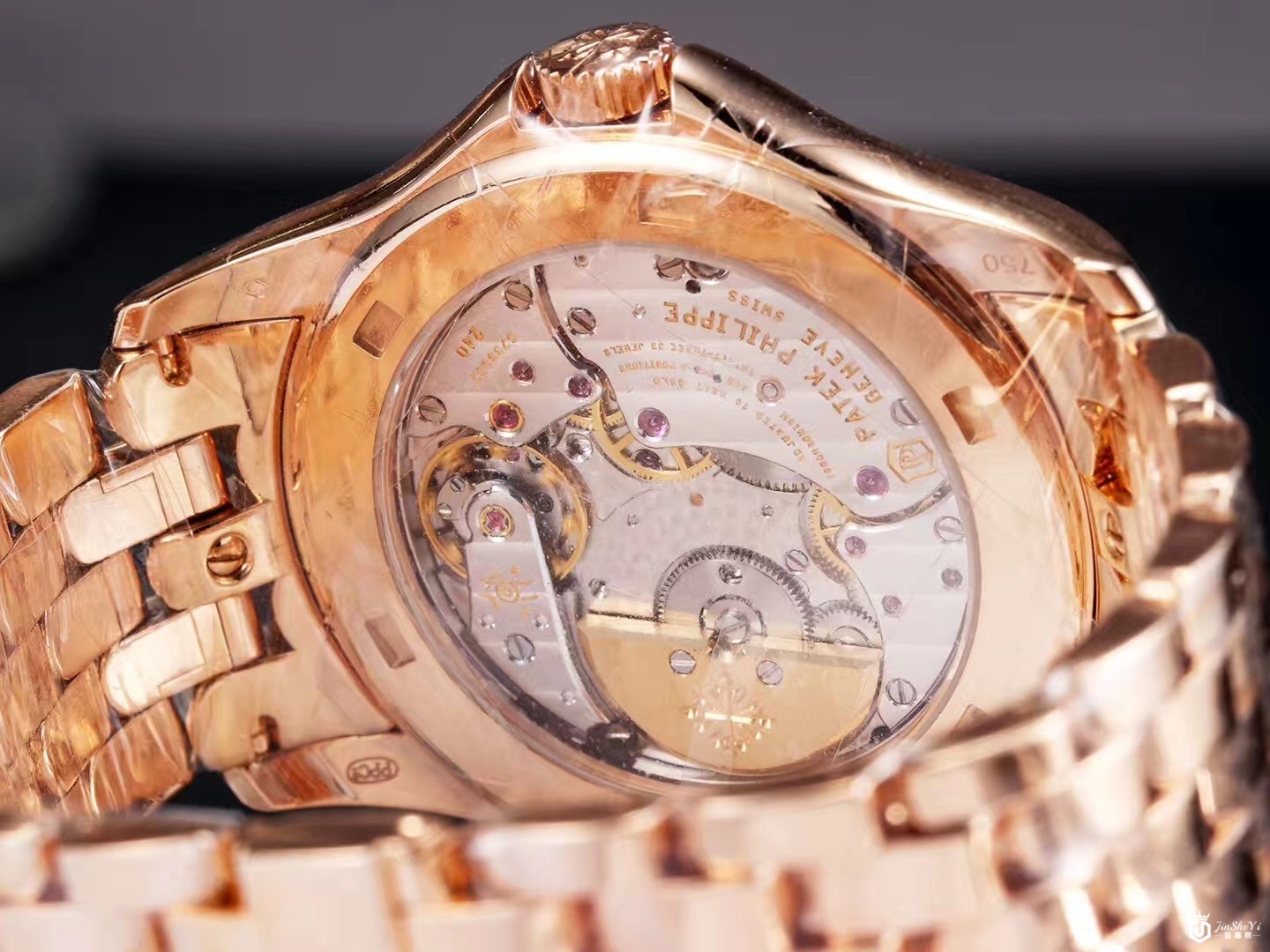 百达翡丽复杂计时系列5130/1R-001玫瑰金世界时腕表