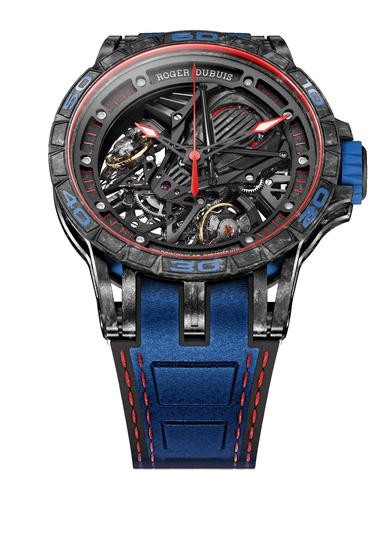 Excalibur Aventador S blue蓝色腕表
