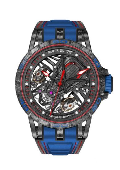 Excalibur Aventador S blue蓝色腕表