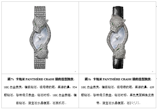 珠宝艺术演绎潇洒自由的柔美风情 跃然活现的PANTH&Egrave;RE DE CARTIER卡地亚猎豹腕表