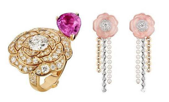 Chanel香奈儿推出山茶花主题珠宝新品