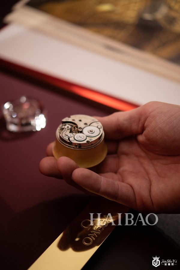 活动上呈现原版19令机芯