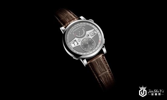 机械技术突破：配备灰色表盘的ZEITWERK DATE 18K白色K金款