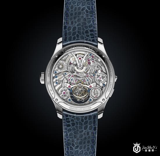 　　积家Master Grande Tradition Gyrotourbillon Westminster Perp&eacute;tuel超卓传统大师系列球型陀飞轮西敏寺钟乐万年历腕表（背面）