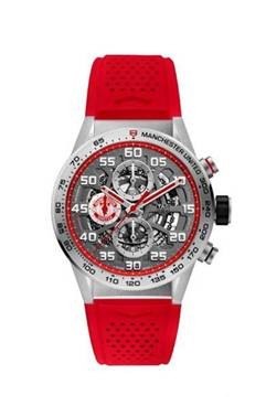 　　泰格豪雅Carrera（卡莱拉系列）Heuer 01曼联特别版腕表