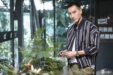 王阳明Sunny带来阳光 万宝龙1858腕表光芒四射