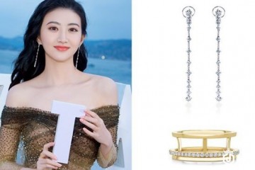 戴比尔斯 (DE BEERS) 相伴景甜现身戛纳海岸