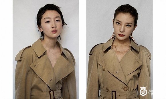 赵薇和周冬雨共同担任Burberry品牌代言人 图片来源：Burberry