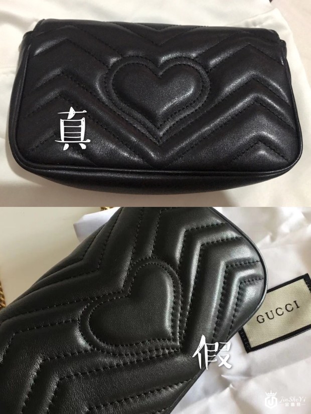 奢侈品鉴定师教你快速鉴定古驰Gucci Marmont Supermini真假