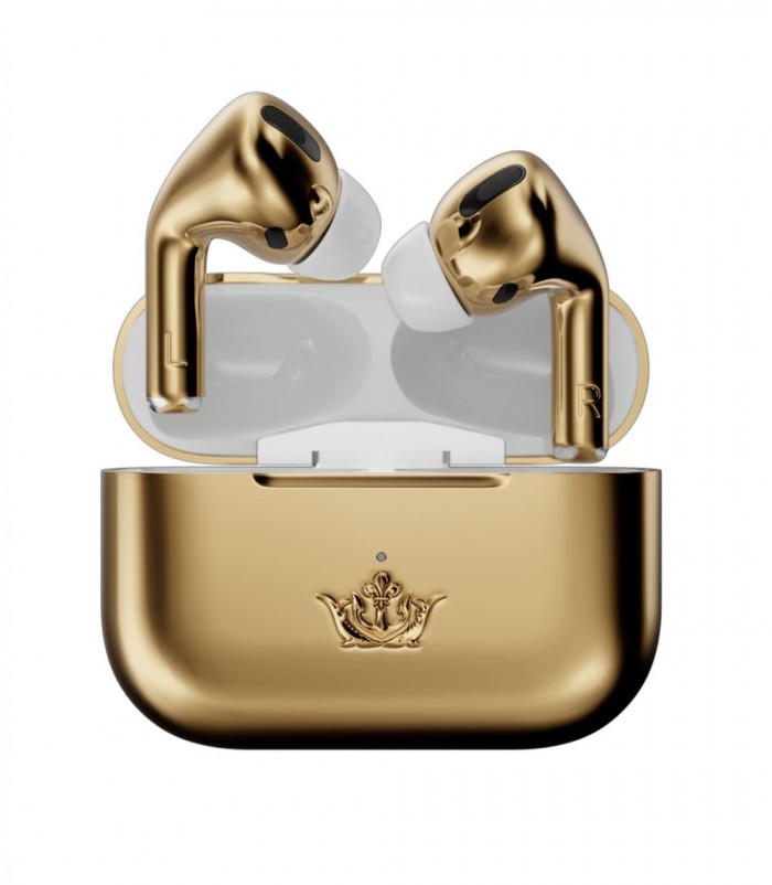 真正独一无二 奢侈品牌推出黄金版AirPods Pro耳机