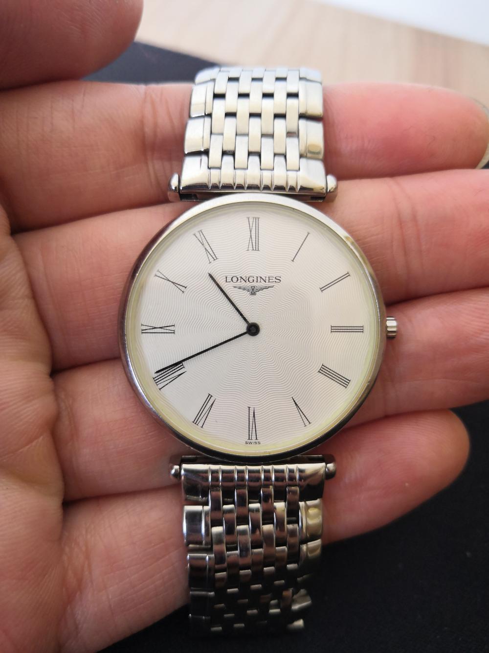 浪琴优雅L4.709.4，表径33。九成新单表无附件图1