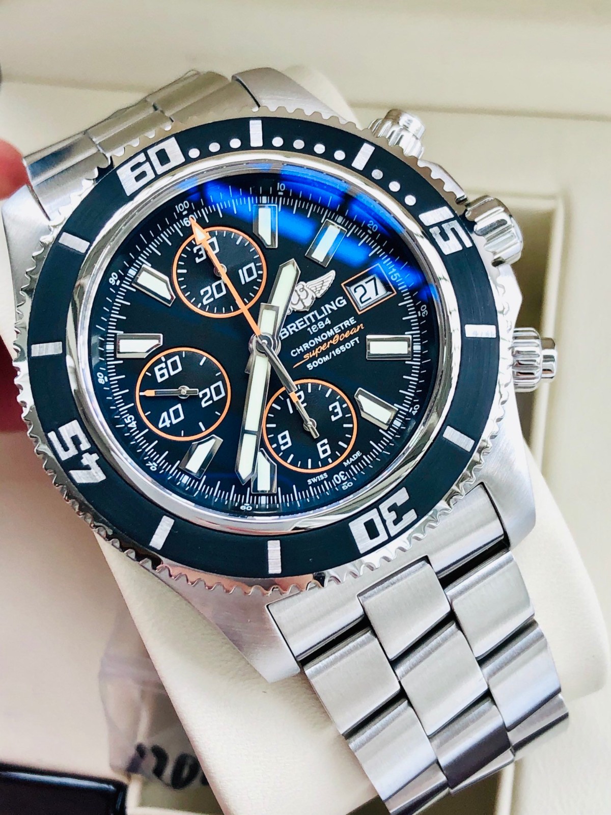 百年灵超级海洋系列男士机械手表图2