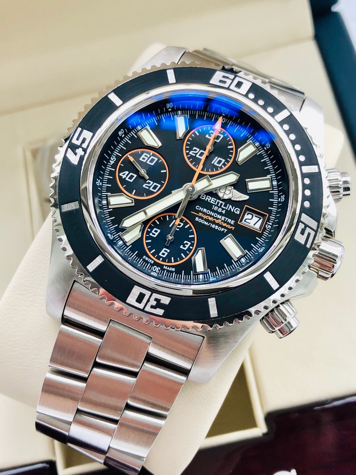 百年灵超级海洋系列男士机械手表图3