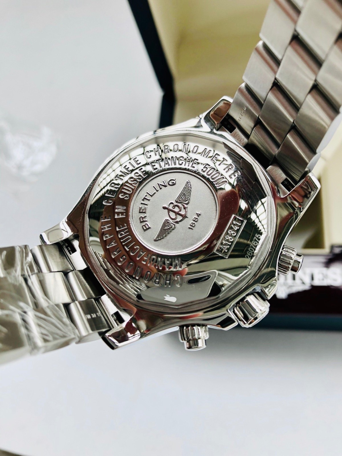 百年灵超级海洋系列男士机械手表图7