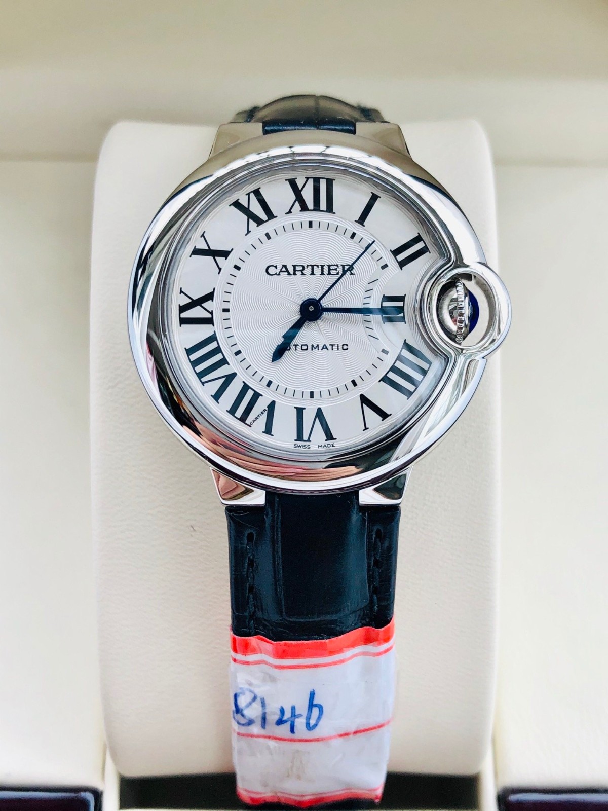 18K金卡地亚蓝气球机械女表图2