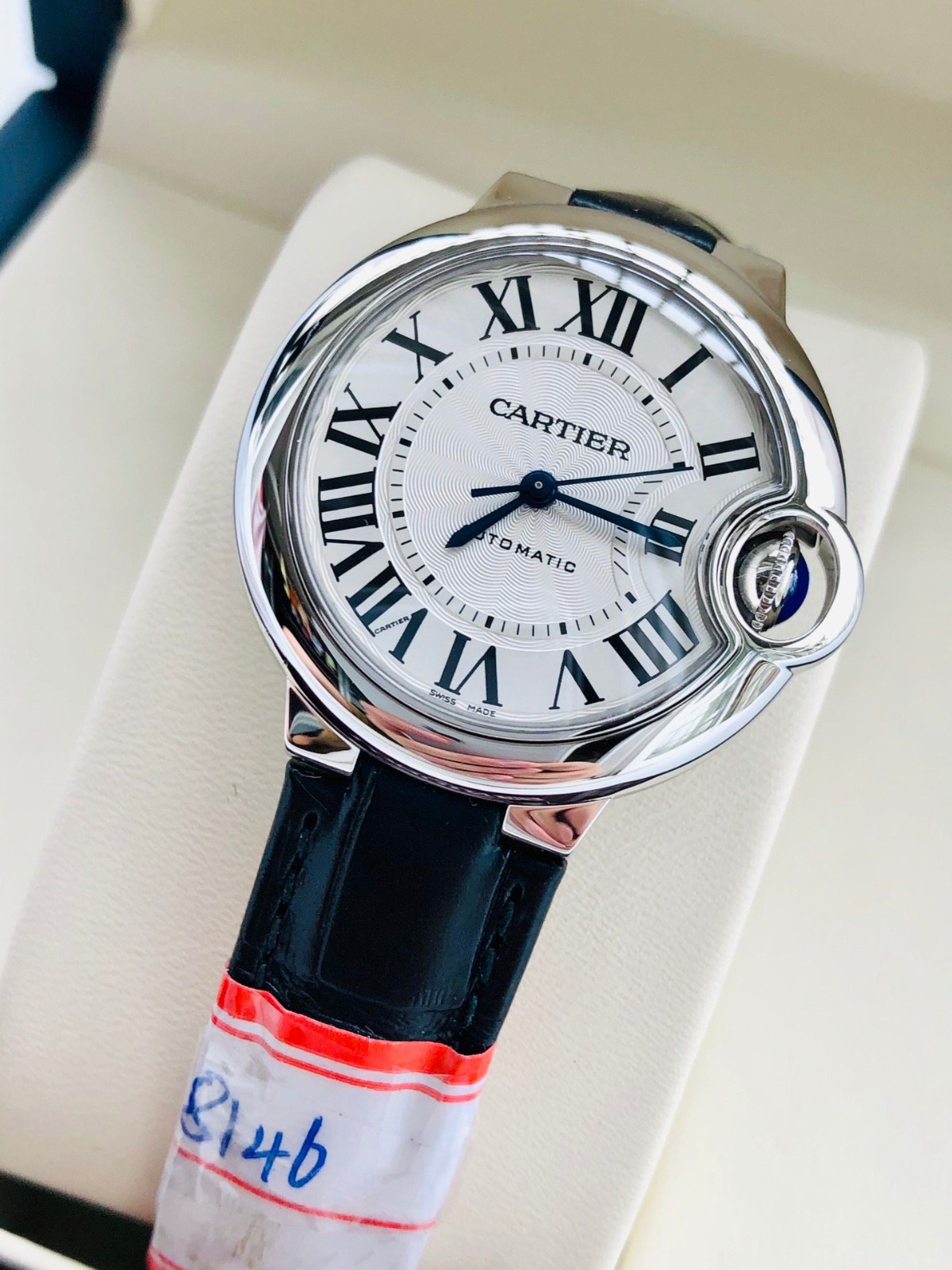 18K金卡地亚蓝气球机械女表图3