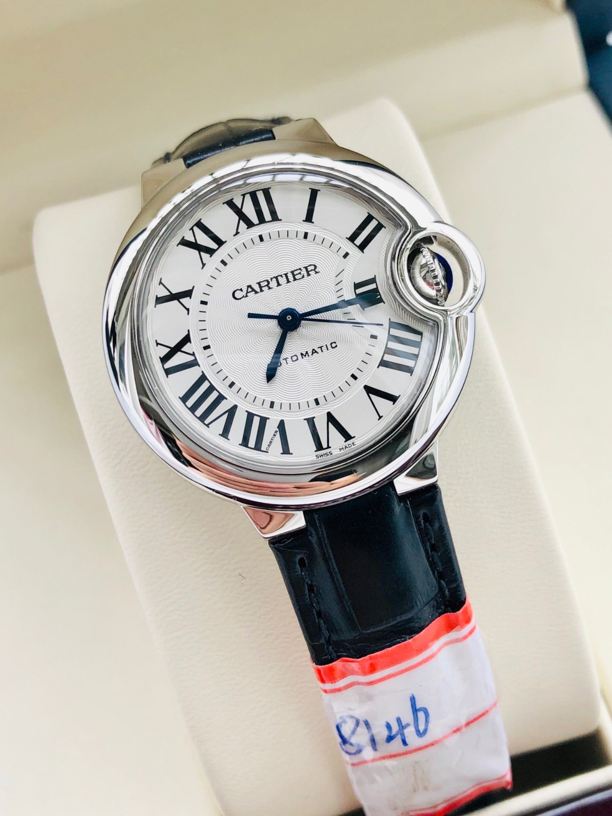 18K金卡地亚蓝气球机械女表图4