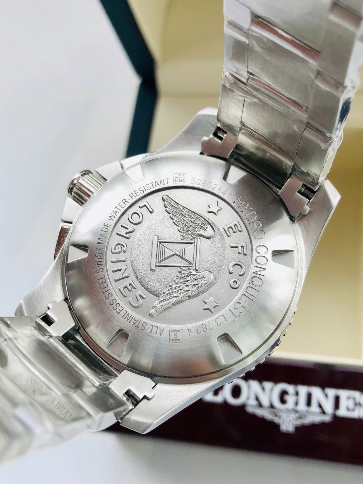 浪琴康卡斯计时男士机械手表图9