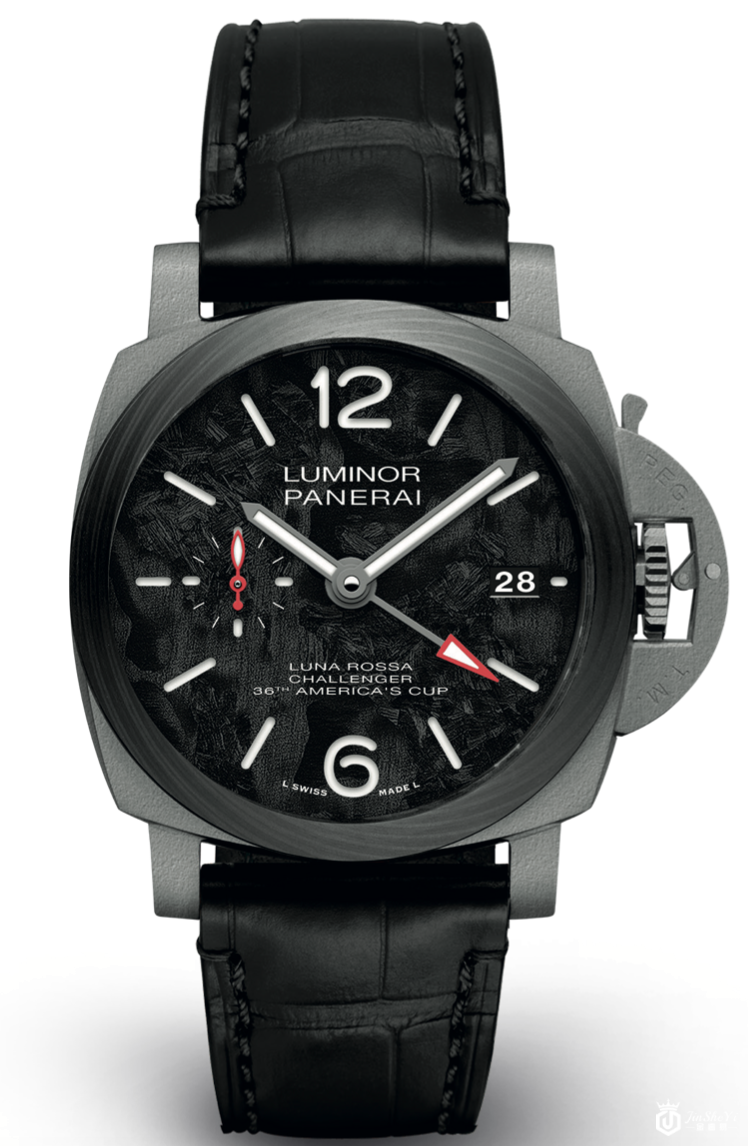 沛纳海LUMINOR LUNA ROSSA GMT 庐米诺系列两地时腕表
