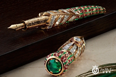 笔具上的帝国风采精雕细琢的书写时光