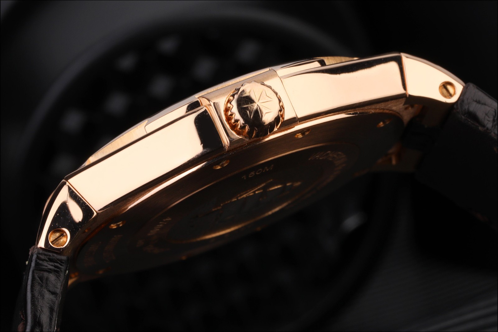 九九新江诗丹顿纵横四海系列18K玫瑰金自动机械男表图6