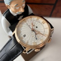 九九新宝珀经典系列18K玫瑰金自动机械男表