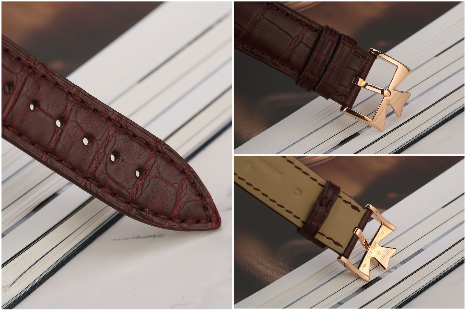 九九新江诗丹顿传承系列18K玫瑰金手动机械男表图5