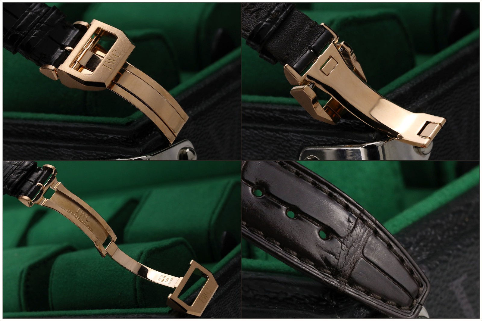 IWC万国表葡萄牙系列18K玫瑰金自动机械男表图5