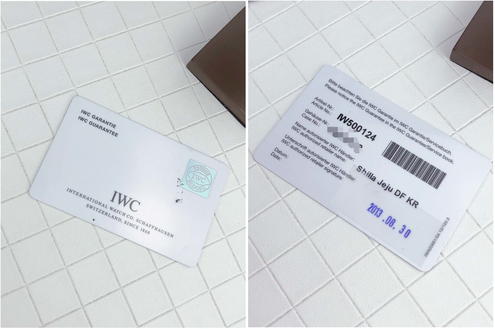 IWC万国表葡萄牙系列18K玫瑰金自动机械男表图8