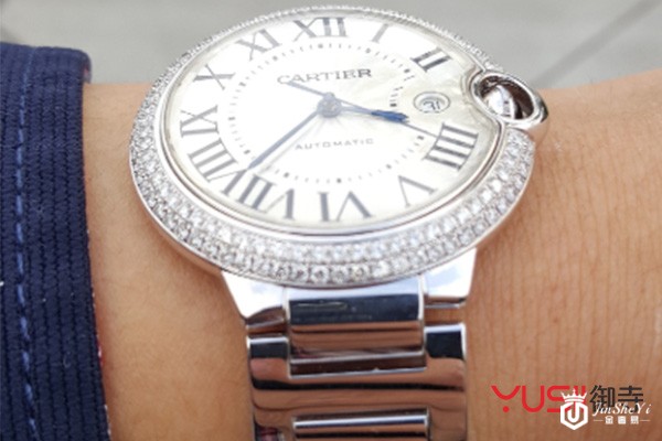 卡地亚手表男款镶钻 名表回收