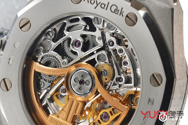 爱彼皇家橡树系列双摆轮镂空腕表回收