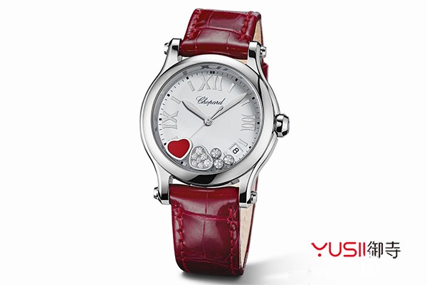 萧邦情人节特别款Happy Hearts手表