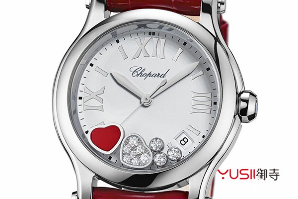 萧邦情人节特别款Happy Hearts手表