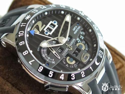 双向调节的雅典万年历手表,在深圳二手回收行情