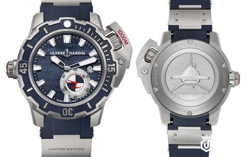 深圳红花山回收二手雅典潜水系列3203-500LE-3/93手表