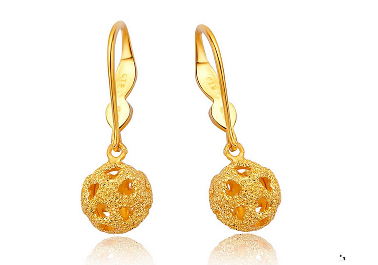 黄金耳钉的回收在市场上是多少钱一克