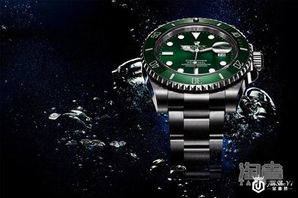劳力士绿水鬼宣传图