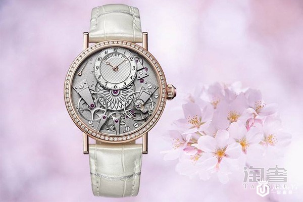 宝玑镶钻女士腕表