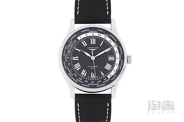 浪琴名匠GMT世界时自动机械男表L2.631.4.51.7 浪琴名匠GMT世界时自动机械男表L2.631.4.51.7