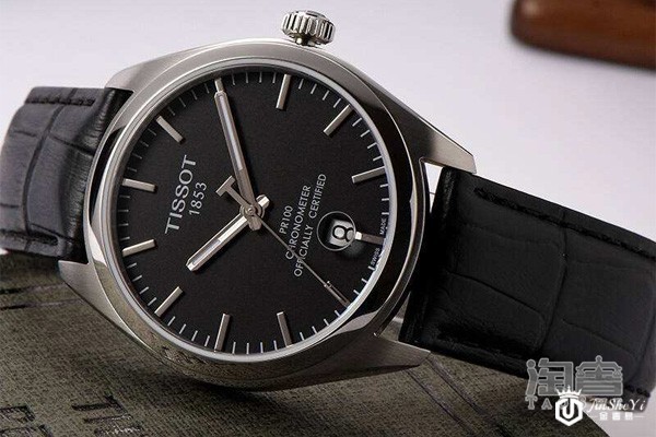 天梭pr100系列石英男表