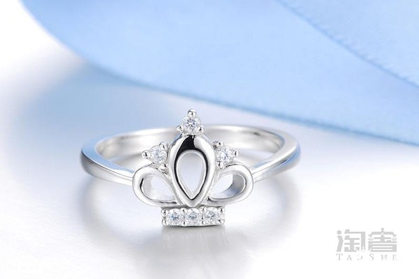 s925皇冠钻戒 s925皇冠钻戒
