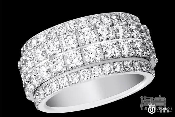 伯爵满钻戒指 伯爵满钻戒指