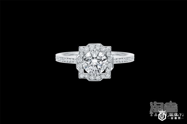 harrywinston祖母绿型切工钻戒