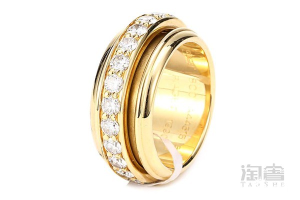 伯爵750黄金镶钻戒指 伯爵750黄金镶钻戒指