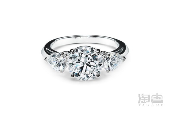 一般切工的钻戒 一般切工的钻戒